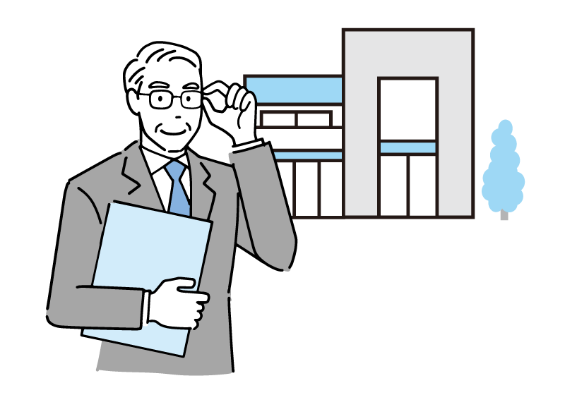 サイト案内イラスト:会社概要